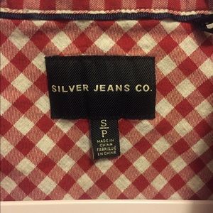 Silver Jeans Co red plaid